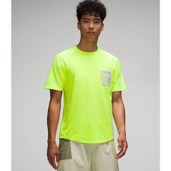 Lululemon Ventilated Hiking Short Sleeve Shirt size medium - Picture 1 of 6